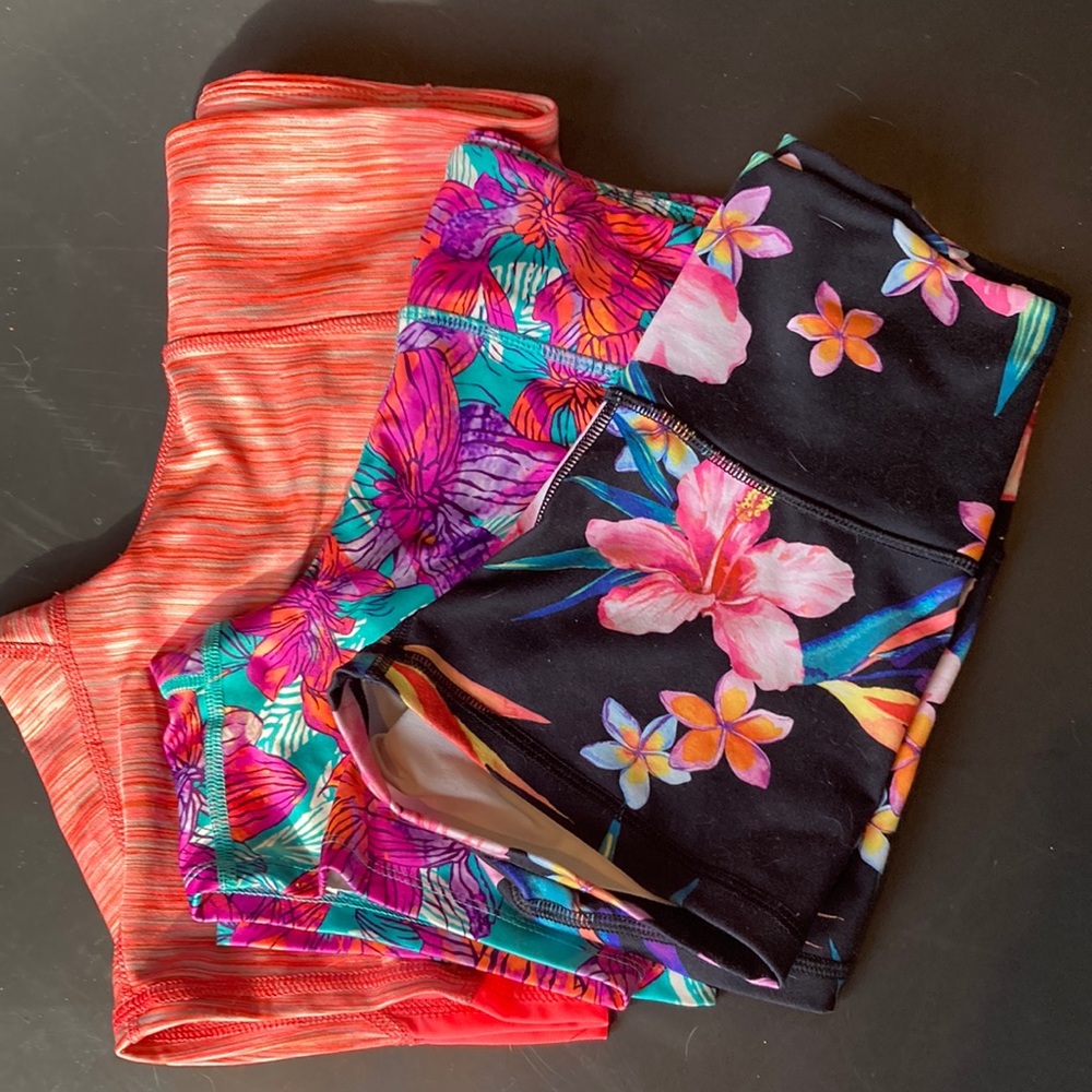 Biker shorts bundle- varying lengths